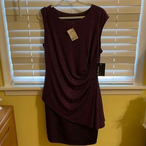 Sparkly purple dress